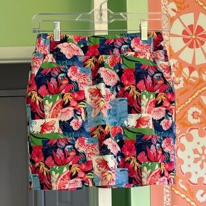 Floral Print Women's Skort